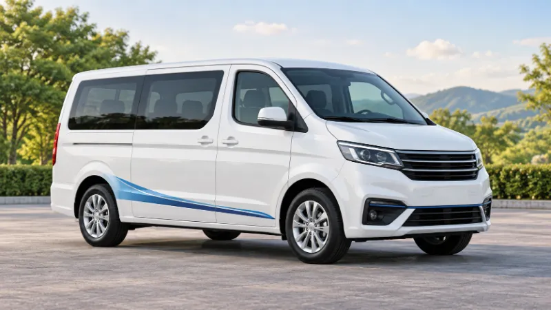 Generated photo-style illustration of a generic van.
